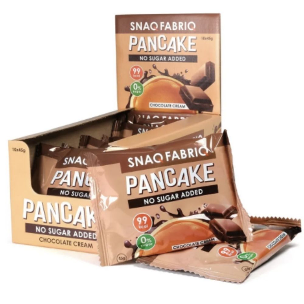  SNAQ FABRIQ Панкейк с начинкой 45 г Нежный шоколад